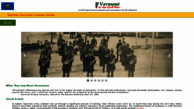 What Vermontcivilwar.org website looked like in 2021 (2 years ago)