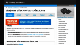 What Vsechny-autoskoly.cz website looked like in 2021 (2 years ago)