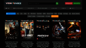 What Vegamovies.one website looked like in 2021 (2 years ago)