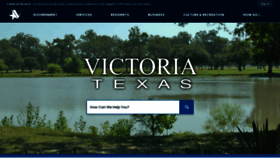 What Victoriatx.org website looked like in 2021 (2 years ago)