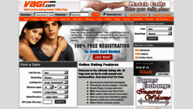 What Vagr.com website looked like in 2011 (12 years ago)