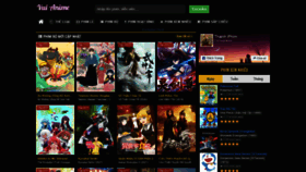 What Vuianime.tv website looked like in 2021 (2 years ago)