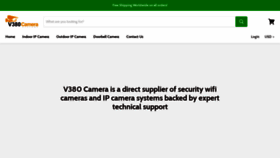 What V380-camera.com website looked like in 2021 (2 years ago)