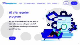 What Vpnresellers.com website looked like in 2021 (2 years ago)