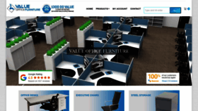 What Valueofficefurniture.com.au website looked like in 2021 (2 years ago)