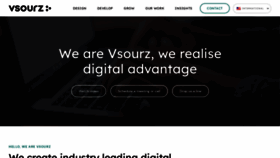 What Vsourz.com website looked like in 2021 (2 years ago)