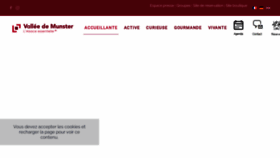 What Vallee-munster.eu website looked like in 2021 (2 years ago)