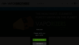 What Vaporbrothers.com website looked like in 2021 (2 years ago)