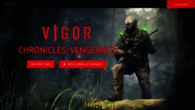 What Vigorgame.com website looked like in 2021 (2 years ago)