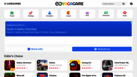 What Vagagame.com website looked like in 2021 (2 years ago)