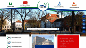 What Varel.de website looked like in 2021 (2 years ago)