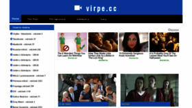 What Virpe.cc website looked like in 2021 (2 years ago)