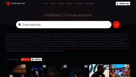 What Vexmovies.pw website looked like in 2021 (2 years ago)