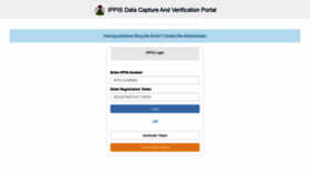 What Verification.ippis.gov.ng website looked like in 2021 (2 years ago)
