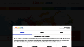 What Vinsvaldeloire.fr website looked like in 2021 (2 years ago)