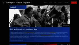 What Vikingsof.me website looked like in 2021 (3 years ago)