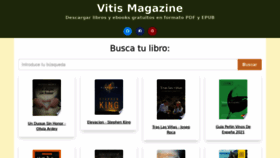 What Vitismagazine.cl website looked like in 2021 (2 years ago)