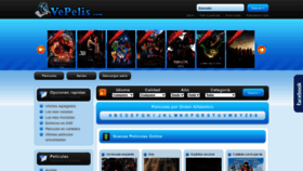 What Vepelis.com website looked like in 2021 (2 years ago)