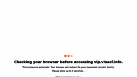 What Vip.vinacf.info website looked like in 2021 (2 years ago)
