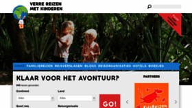 What Verrereizenmetkinderen.nl website looked like in 2021 (2 years ago)