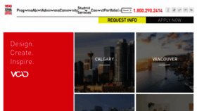 What Vcad.ca website looked like in 2021 (2 years ago)
