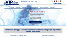 What Vipclean.it website looked like in 2022 (3 years ago)