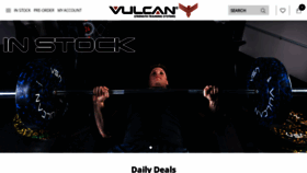 What Vulcanstrength.com website looked like in 2022 (2 years ago)