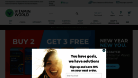 What Vitaminworld.com website looked like in 2022 (2 years ago)