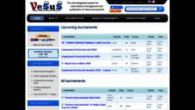 What Vesus.org website looked like in 2022 (2 years ago)