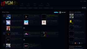What Vgmdb.net website looked like in 2022 (3 years ago)