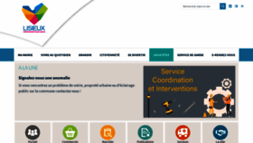 What Ville-lisieux.fr website looked like in 2022 (2 years ago)