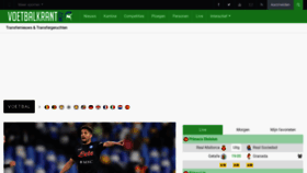 What Voetbalkrant.com website looked like in 2022 (2 years ago)
