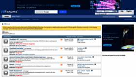 What Vbforums.com website looked like in 2022 (2 years ago)