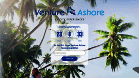 What Ventureashore.com website looked like in 2022 (2 years ago)