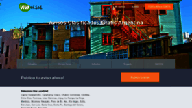 What Vivavisos.com.ar website looked like in 2022 (2 years ago)