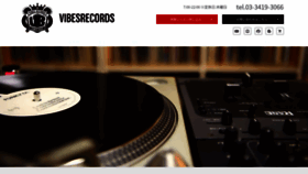 What Vibesrecords.cc website looked like in 2022 (2 years ago)