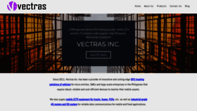 What Vectras-inc.com website looked like in 2022 (2 years ago)