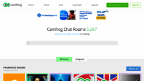 What Videochat.camfrog.com website looked like in 2022 (2 years ago)