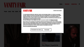What Vanityfair.fr website looked like in 2022 (2 years ago)
