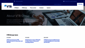 What Vtb.com website looked like in 2022 (2 years ago)