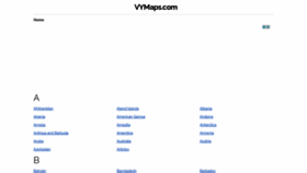 What Vymaps.com website looked like in 2022 (2 years ago)