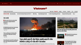 What Vietnamplus.vn website looked like in 2022 (2 years ago)