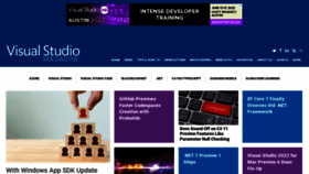 What Visualstudiomagazine.com website looked like in 2022 (2 years ago)