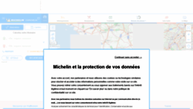 What Viamichelin.fr website looked like in 2022 (2 years ago)