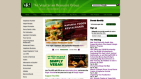 What Vrg.org website looked like in 2022 (2 years ago)