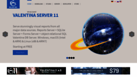What Valentina-db.com website looked like in 2022 (2 years ago)