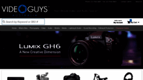 What Videoguys.com.au website looked like in 2022 (2 years ago)