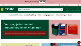 What Viata.be website looked like in 2022 (2 years ago)
