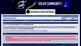 What Volvoforums.org.uk website looked like in 2022 (2 years ago)