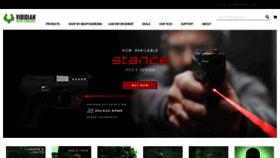 What Viridianweapontech.com website looked like in 2022 (2 years ago)